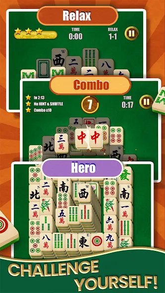 Mahjong Solitaire - Master (Маджонг Солитер) МОД/Взлом [Много денег, Монет и Все открыто] Screenshot 4