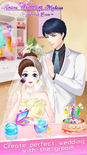 Makeup Bride: Perfect Wedding МОД/Взлом [Бесконечные деньги, Монеты и Мега MOD] Screenshot 3