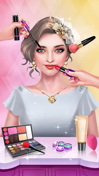 Dream Wedding: Bride Dress Up МОД/Взлом [Бесконечные деньги, Монеты и Мега MOD] Screenshot 1