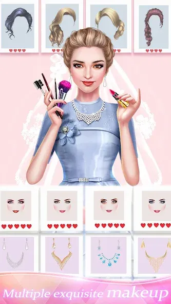 Dream Wedding: Bride Dress Up МОД/Взлом [Бесконечные деньги, Монеты и Мега MOD] Screenshot 3