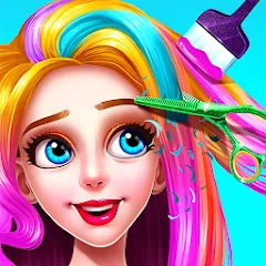 Скачать Girls Hair Salon Взлом (Все открыто) на Андроид бесплатно