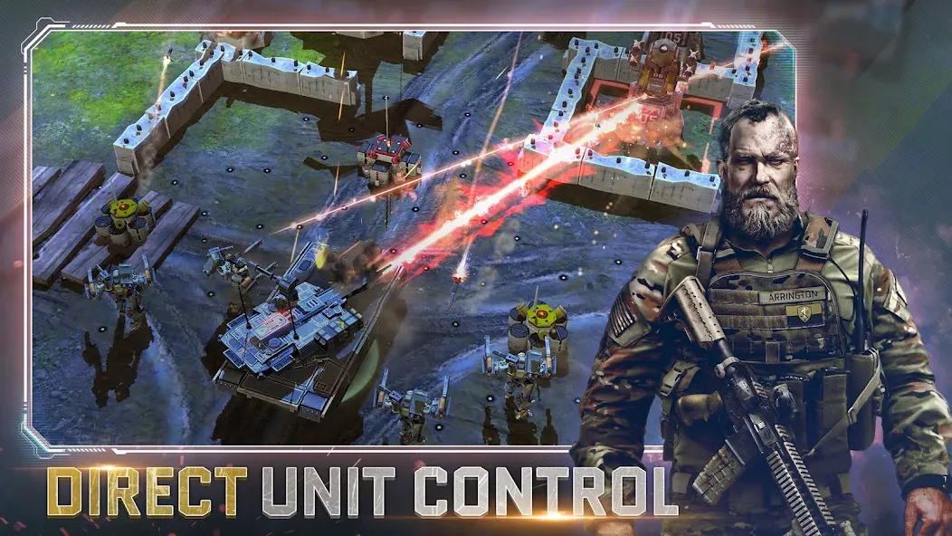 War Commander: Rogue Assault (Уор Коммандер) МОД/Взлом [Много монет, Открытые уровни и Мега MOD] Screenshot 1