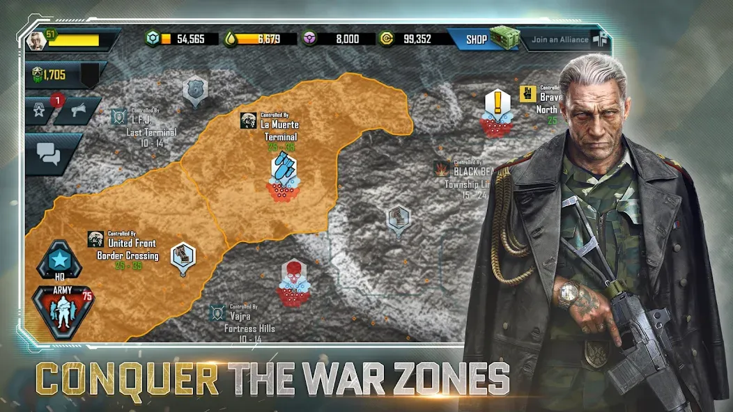 War Commander: Rogue Assault (Уор Коммандер) МОД/Взлом [Много монет, Открытые уровни и Мега MOD] Screenshot 2