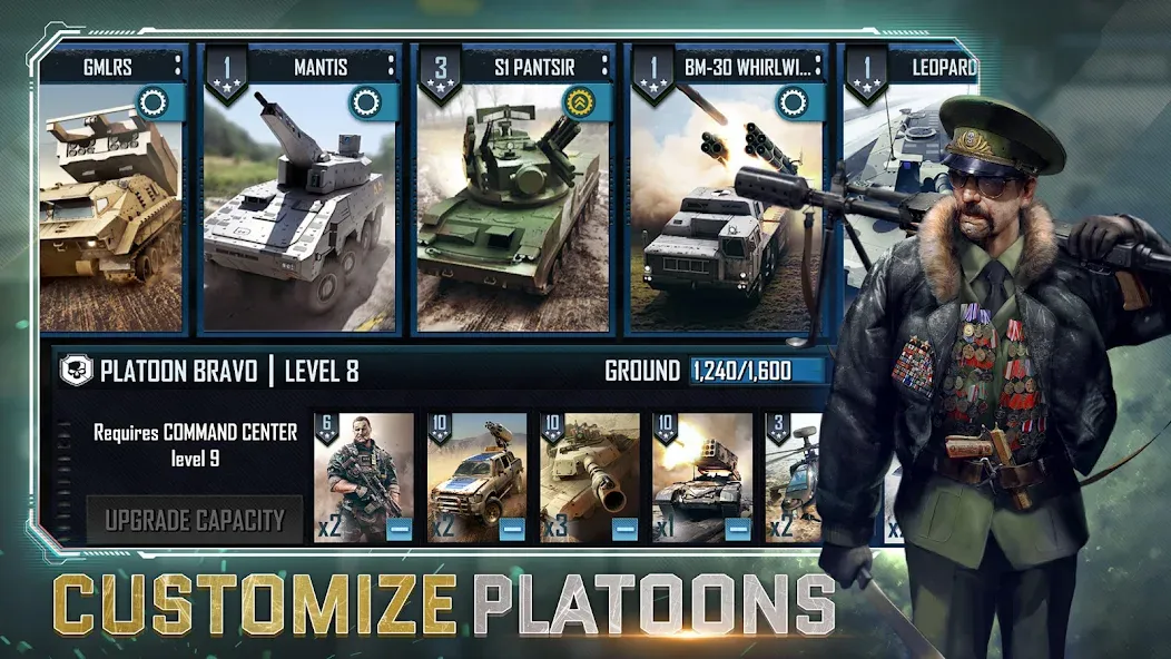 War Commander: Rogue Assault (Уор Коммандер) МОД/Взлом [Много монет, Открытые уровни и Мега MOD] Screenshot 4