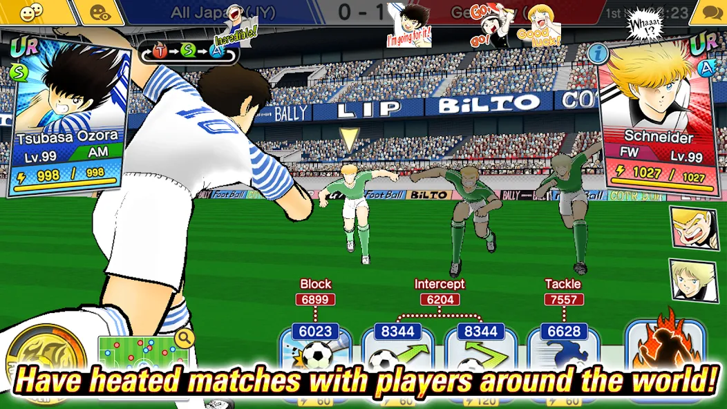 Captain Tsubasa: Dream Team (Капитан Цубаса) МОД/Взлом [Меню, Бесконечные монеты и Открытые уровни] Screenshot 2