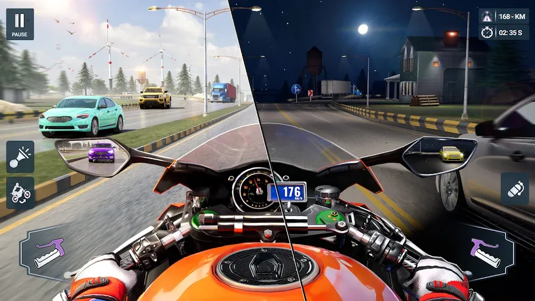 Moto World Tour: Bike Racing МОД/Взлом [Деньги, Монеты и Меню MOD] Screenshot 3
