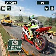 Скачать Moto World Tour: Bike Racing Взлом (Много денег) на Андроид бесплатно