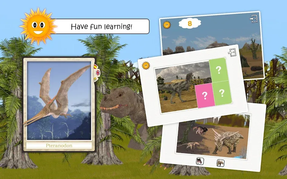 Dinosaurs and Ice Age Animals МОД/Взлом [Много монет, Открытые уровни и Мега MOD] Screenshot 4