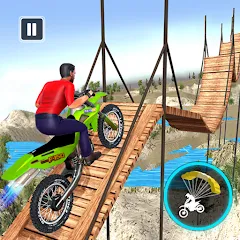 Скачать Bike Stunt Game: Tricks Master Взлом (Много денег) на Андроид бесплатно