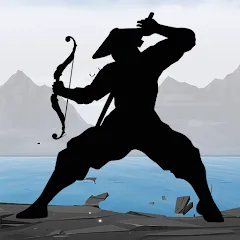 Скачать Взломанная Sword Shadow Fighting Game 3D (Много денег) на Андроид бесплатно