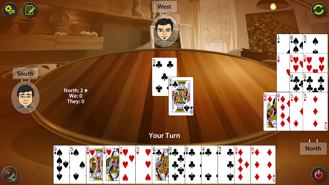 Auction Bridge & IB Card Game МОД/Взлом [Бесконечные деньги, Монеты и Мега MOD] Screenshot 2