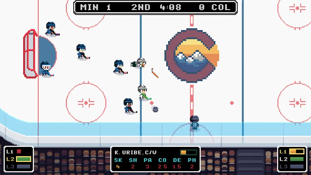 Ice League Hockey (Айс Лиг Хоккей) МОД/Взлом [Все открыто, Дополнительные деньги и Меню MOD] Screenshot 3