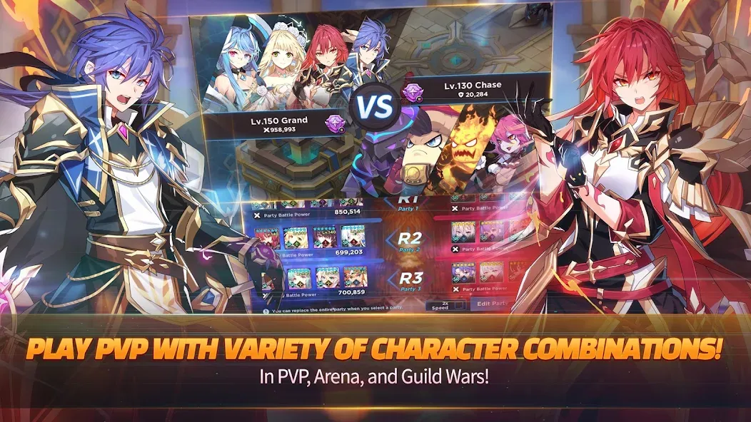GrandChase (ГрандЧейс) МОД/Взлом [Деньги, Монеты и Меню MOD] Screenshot 5