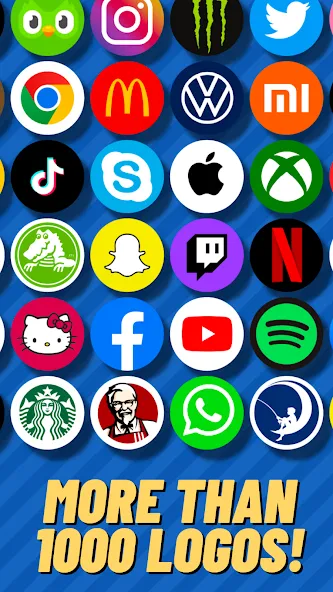 Logo Quiz: Guess the Brand! (Лого Квиз) МОД/Взлом [Меню, Бесконечные монеты и Открытые уровни] Screenshot 2