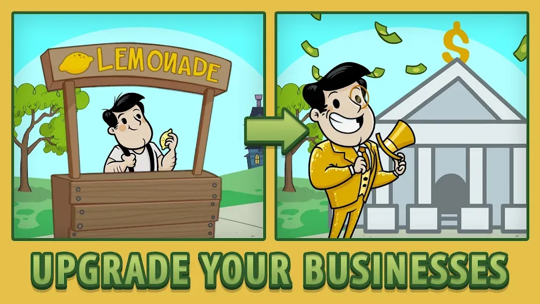 AdVenture Capitalist (ЭдВенчер Капиталист) МОД/Взлом [Деньги, Монеты и Меню MOD] Screenshot 3