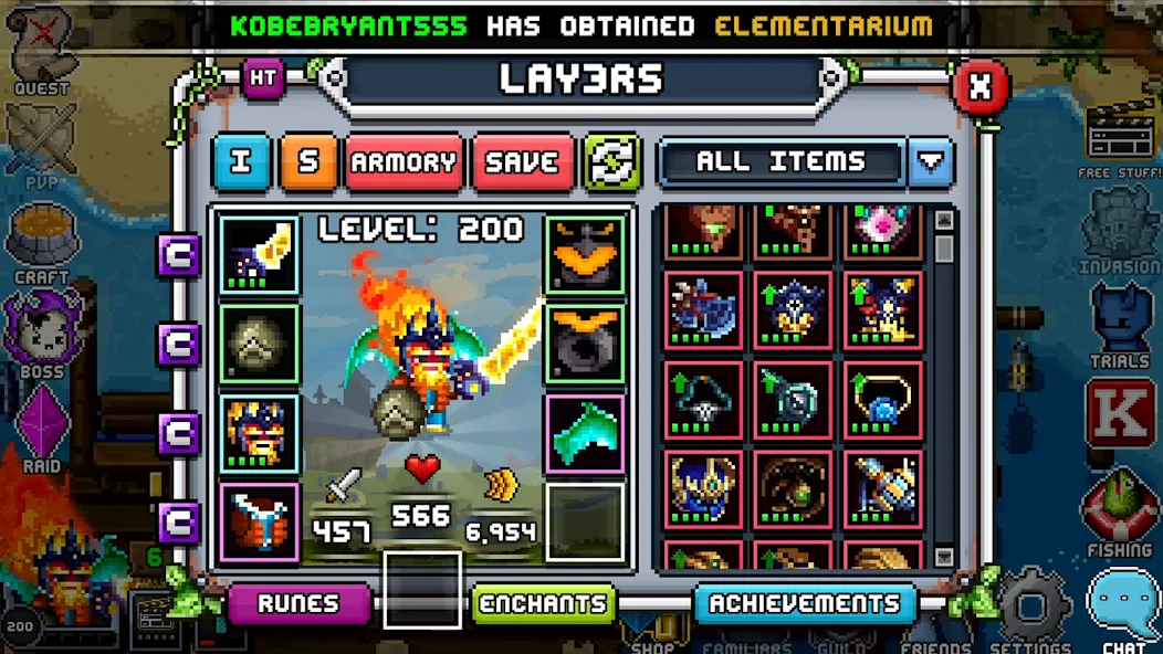 Bit Heroes Quest: Pixel RPG (Бит Хероес Квест) МОД/Взлом [Бесконечные деньги, Монеты и Мега MOD] Screenshot 3