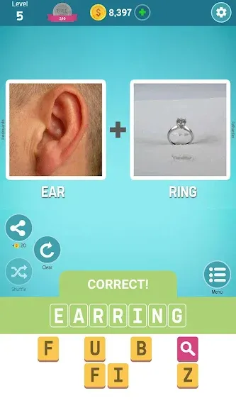 Pictoword: Fun Brain Word Game (Пиктоворд) МОД/Взлом [Бесконечные деньги, Монеты и Мега MOD] Screenshot 3