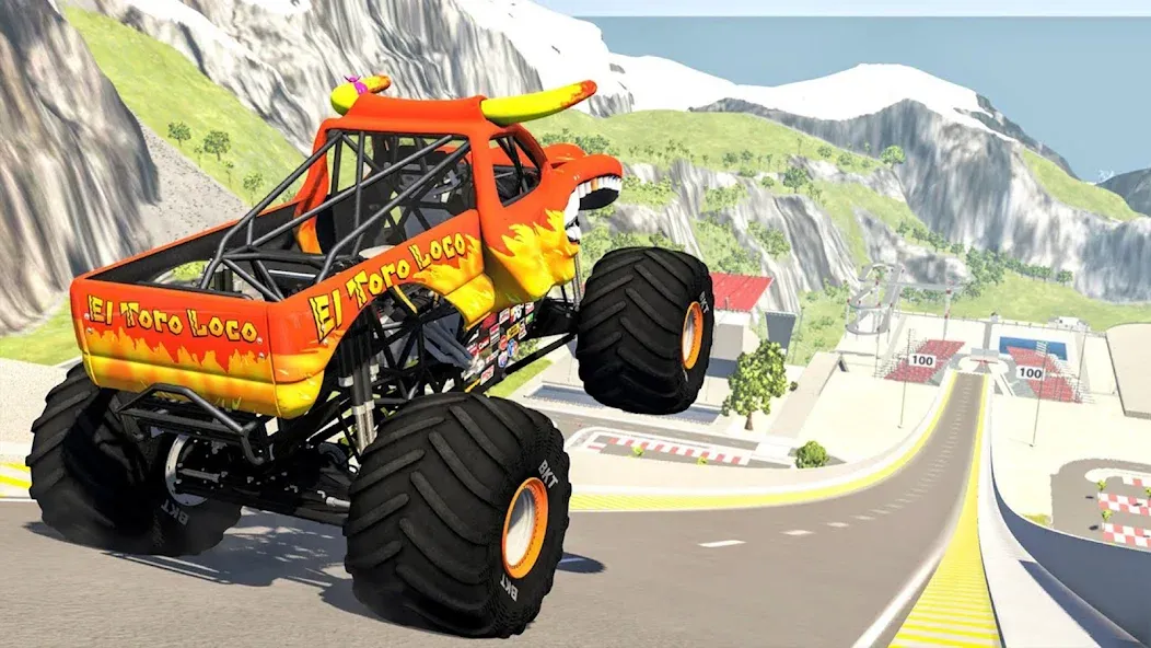 Realistic Car Crash Simulator (Реалистичный симулятор автокатастроф) МОД/Взлом [Много монет, Открытые уровни и Мега MOD] Screenshot 1