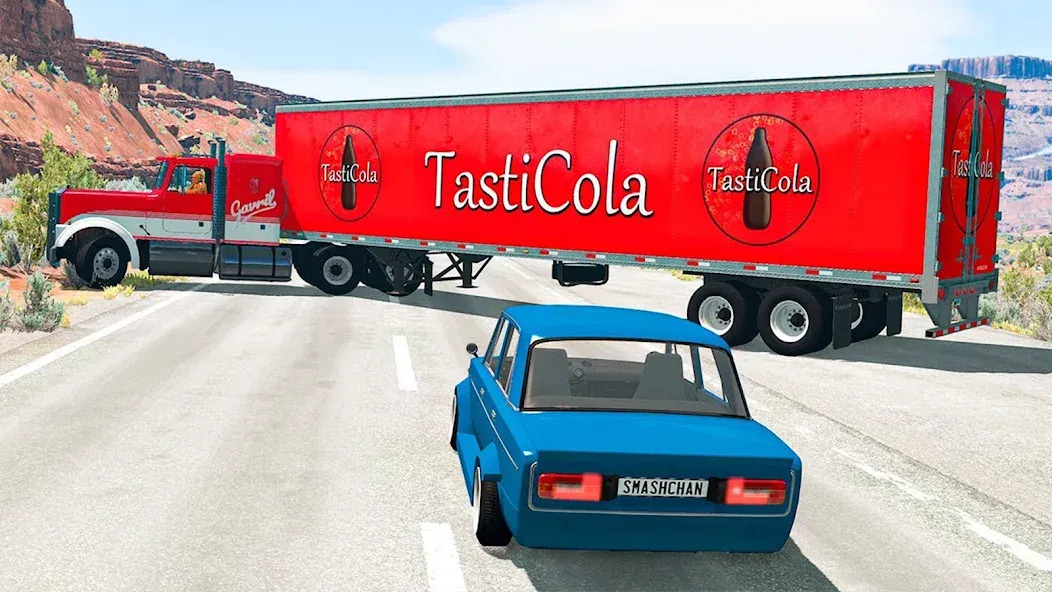 Realistic Car Crash Simulator (Реалистичный симулятор автокатастроф) МОД/Взлом [Много монет, Открытые уровни и Мега MOD] Screenshot 3
