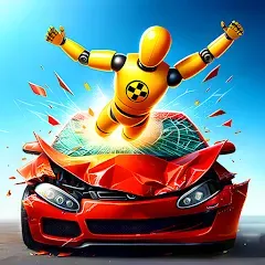 Скачать Realistic Car Crash Simulator Взлом (Много денег) на Андроид бесплатно