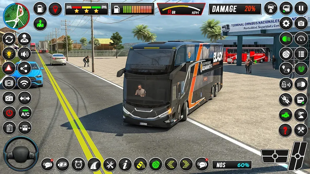 City Coach Bus Driver Games 3D МОД/Взлом [Много монет, Открытые уровни и Мега MOD] Screenshot 4