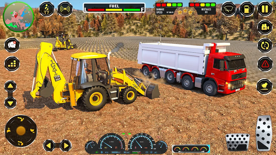 Real JCB Construction Games 3D МОД/Взлом [Много денег, Монет и Все открыто] Screenshot 3