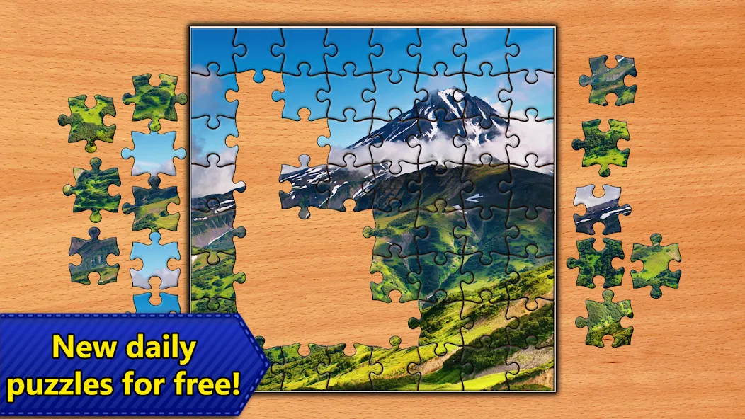 Jigsaw Puzzles Epic МОД/Взлом [Бесконечные деньги, Монеты и Мега MOD] Screenshot 3