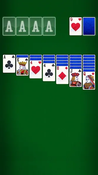 Solitaire Epic (Солитер Ипик) МОД/Взлом [Меню, Бесконечные монеты и Открытые уровни] Screenshot 1