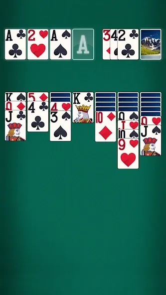 Solitaire Epic (Солитер Ипик) МОД/Взлом [Меню, Бесконечные монеты и Открытые уровни] Screenshot 2