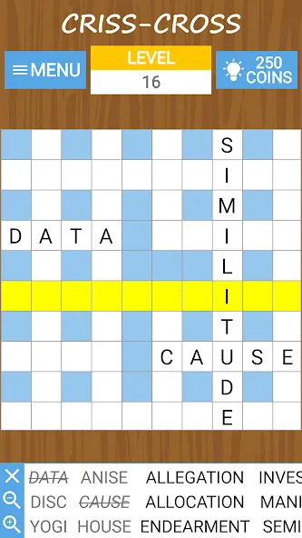 Word search, criss-cross, etc МОД/Взлом [Деньги, Монеты и Меню MOD] Screenshot 4