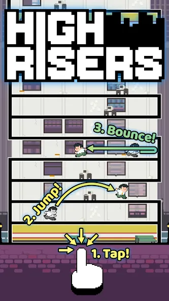 High Risers (Хай Райзерс) МОД/Взлом [Бесконечные деньги, Монеты и Мега MOD] Screenshot 1