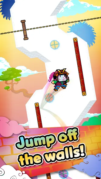 Wall Kickers (Уолл Кикерс) МОД/Взлом [Много монет, Открытые уровни и Мега MOD] Screenshot 1