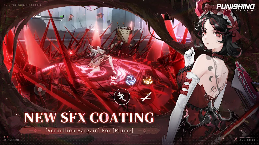 Punishing: Gray Raven (Панишинг) МОД/Взлом [Меню, Бесконечные монеты и Открытые уровни] Screenshot 3