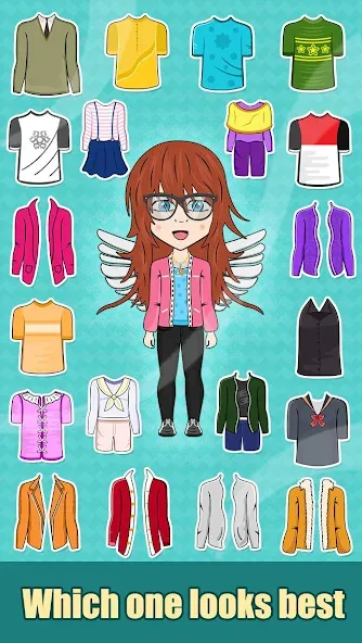 Anime Doll Designer (Аниме Кукольный Дизайнер) МОД/Взлом [Много монет, Открытые уровни и Мега MOD] Screenshot 2
