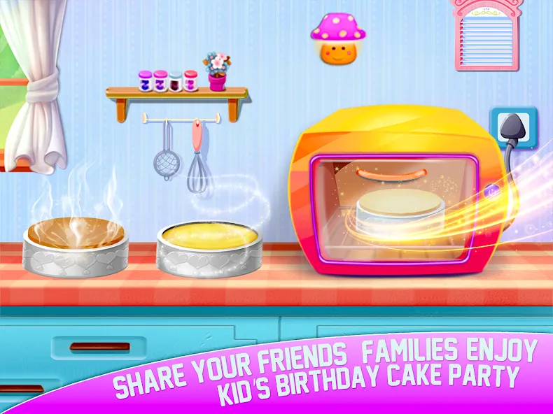 Cake Maker Sweet Bakery Games МОД/Взлом [Меню, Бесконечные монеты и Открытые уровни] Screenshot 4