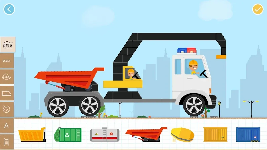 Labo Brick Car 2 Game for Kids (Лабо) МОД/Взлом [Все открыто, Дополнительные деньги и Меню MOD] Screenshot 1
