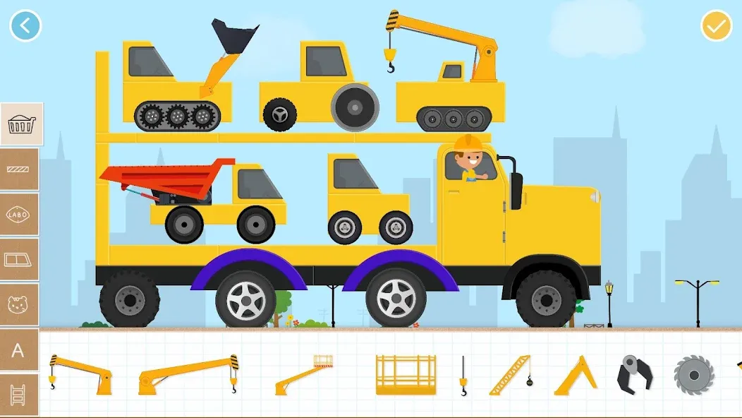 Labo Brick Car 2 Game for Kids (Лабо) МОД/Взлом [Все открыто, Дополнительные деньги и Меню MOD] Screenshot 2