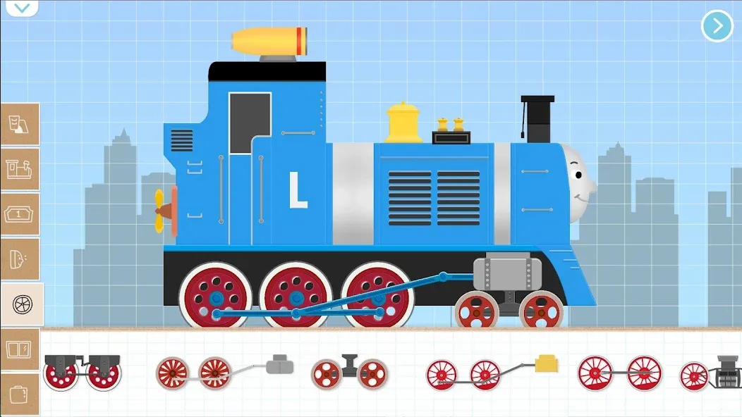 Labo Brick Train Game For Kids МОД/Взлом [Деньги, Монеты и Меню MOD] Screenshot 1