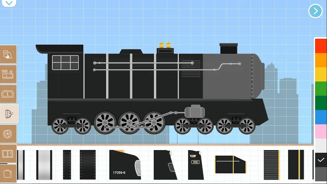Labo Brick Train Game For Kids МОД/Взлом [Деньги, Монеты и Меню MOD] Screenshot 2
