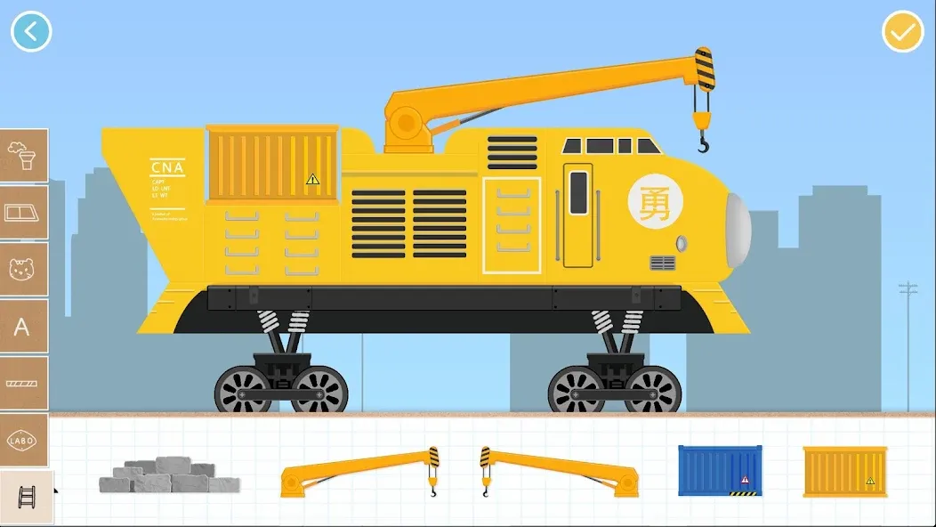 Labo Brick Train Game For Kids МОД/Взлом [Деньги, Монеты и Меню MOD] Screenshot 3