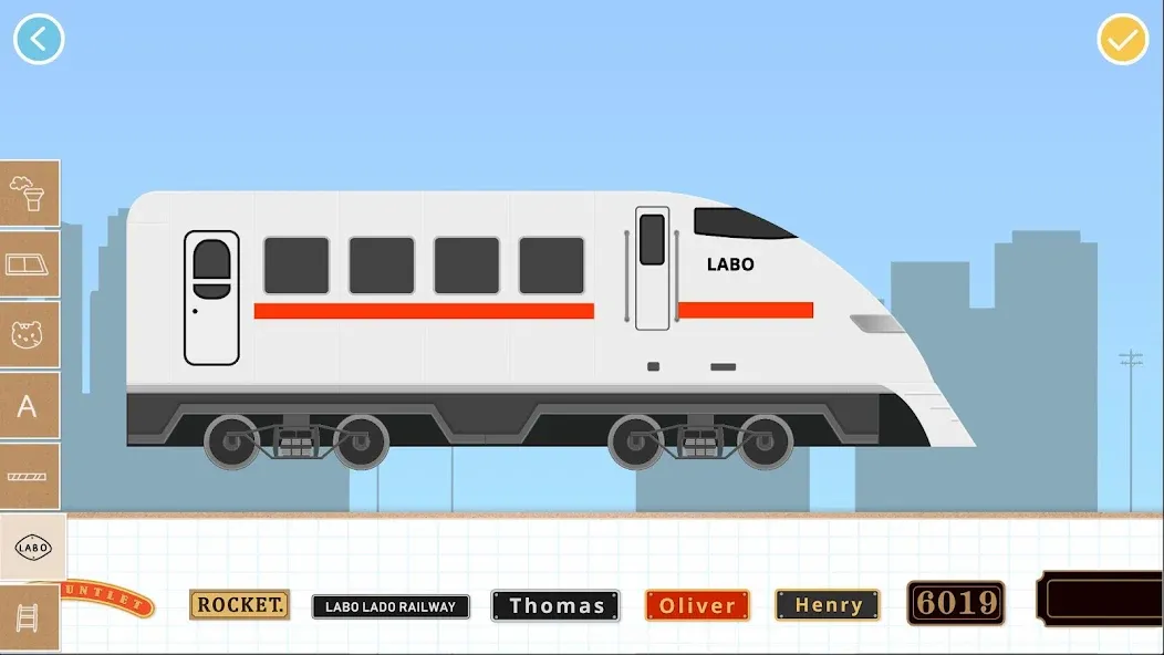 Labo Brick Train Game For Kids МОД/Взлом [Деньги, Монеты и Меню MOD] Screenshot 4