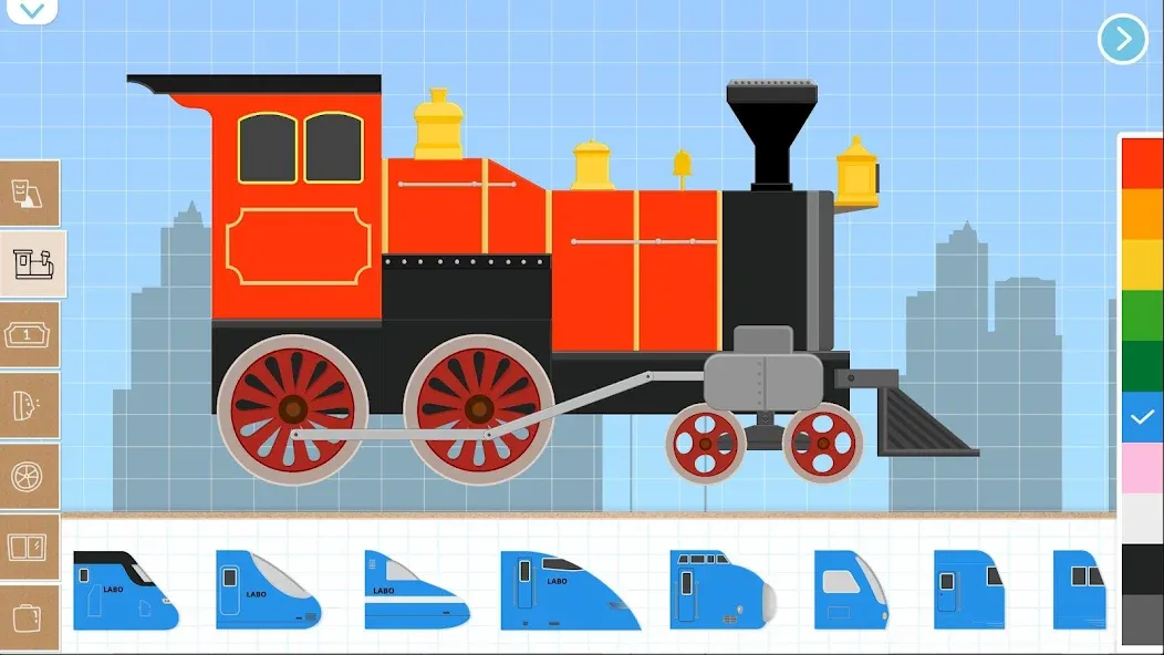 Labo Brick Train Game For Kids МОД/Взлом [Деньги, Монеты и Меню MOD] Screenshot 5