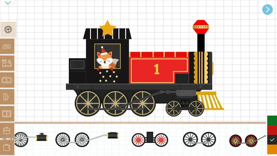 Christmas Train Game For Kids МОД/Взлом [Все открыто, Дополнительные деньги и Меню MOD] Screenshot 3
