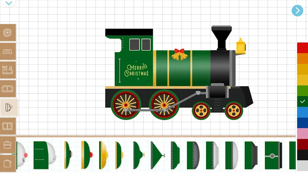 Christmas Train Game For Kids МОД/Взлом [Все открыто, Дополнительные деньги и Меню MOD] Screenshot 5