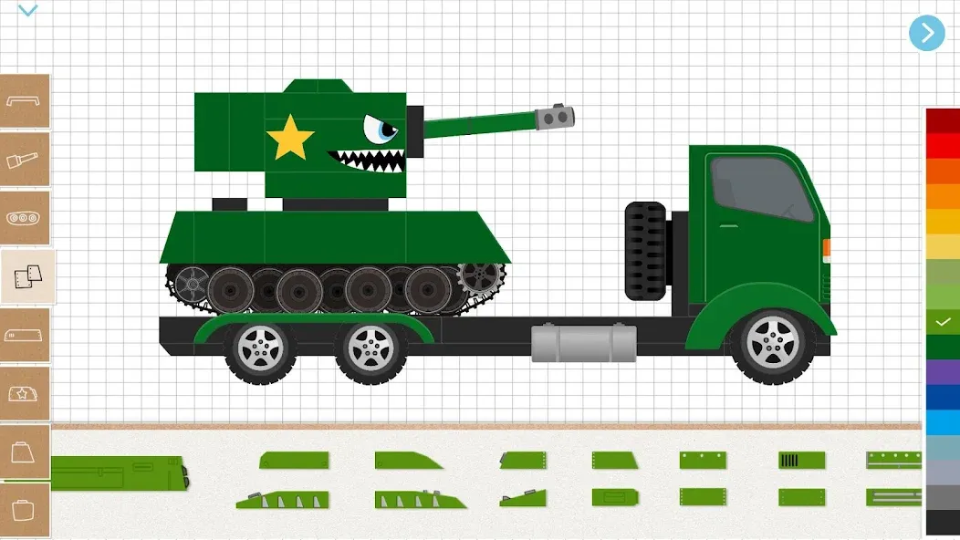 Labo Tank-Armored Car & Truck (Лабо) МОД/Взлом [Много монет, Открытые уровни и Мега MOD] Screenshot 5