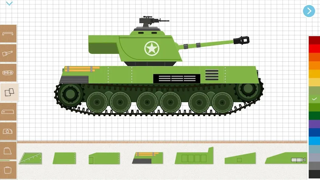 Labo Brick Tank:Kids Game (Лабо Брик Танк) МОД/Взлом [Деньги, Монеты и Меню MOD] Screenshot 1