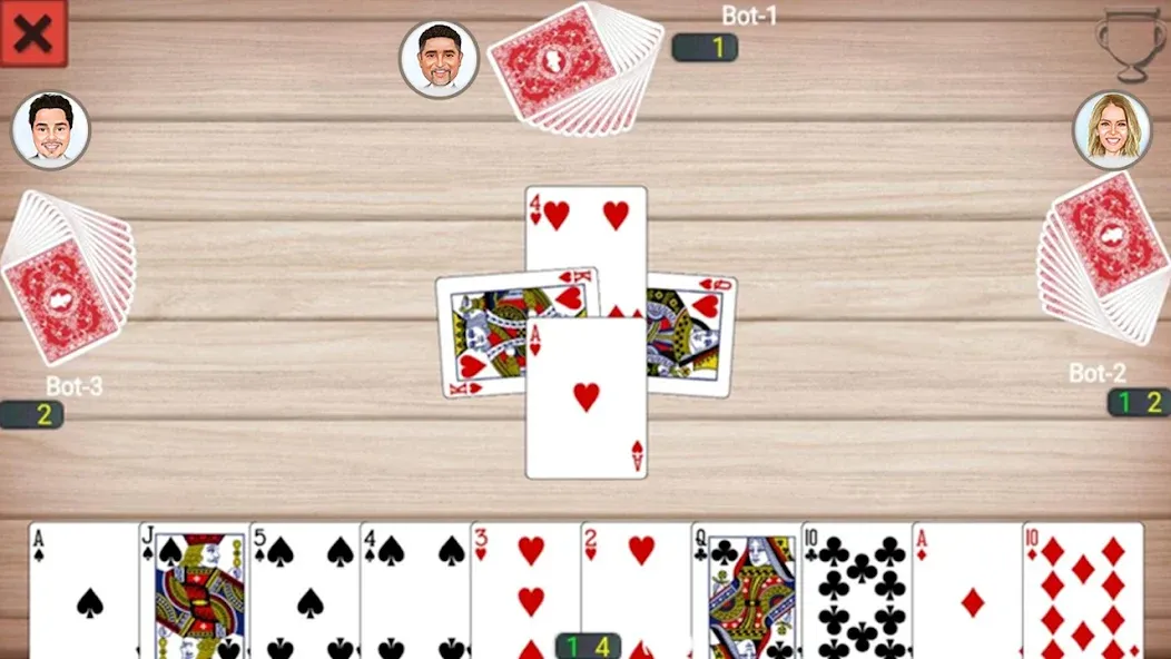 Callbreak Prince: Card Game (Каллбрейк Принц) МОД/Взлом [Много денег, Монет и Все открыто] Screenshot 2