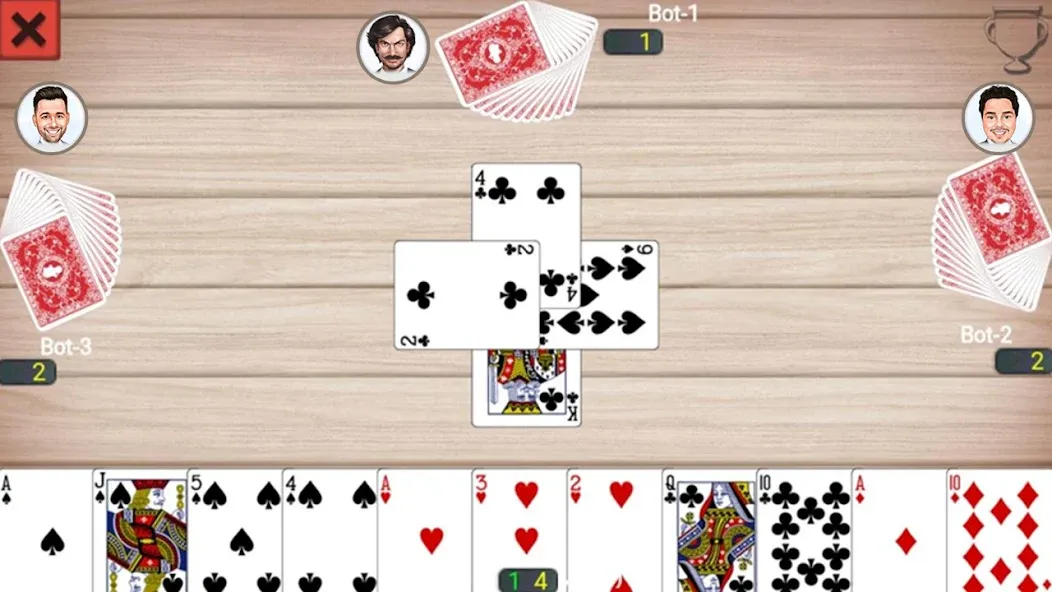 Callbreak Prince: Card Game (Каллбрейк Принц) МОД/Взлом [Много денег, Монет и Все открыто] Screenshot 3