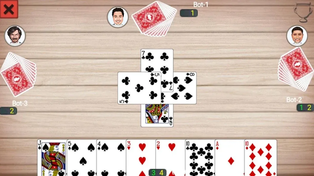 Callbreak Prince: Card Game (Каллбрейк Принц) МОД/Взлом [Много денег, Монет и Все открыто] Screenshot 5