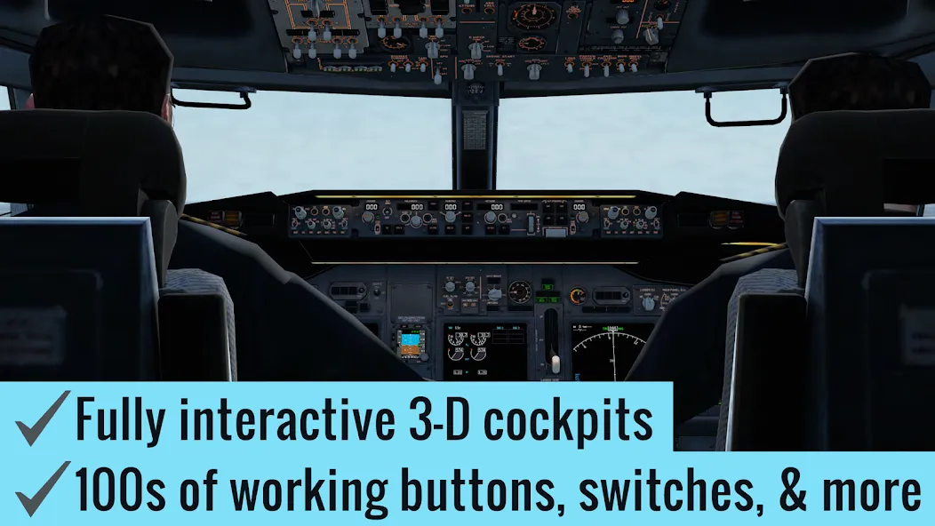 X-Plane Flight Simulator МОД/Взлом [Все открыто, Дополнительные деньги и Меню MOD] Screenshot 2